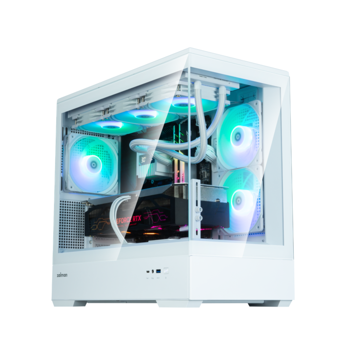 ZALMAN P30 WHITE RGB PCケース+おまけ付き zalman | PSU, Cases, CPU Coolers